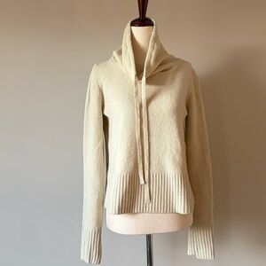 CAbi Hope Pullover Style 4603 Cream Cowl Neck Sweater